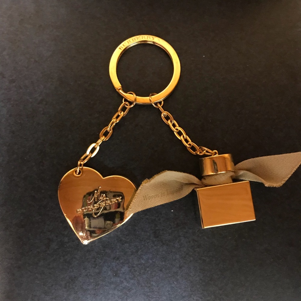 Burberry key chain/ bag charm.